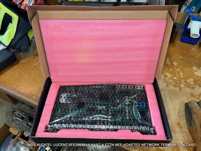 NOS ALCATEL-LUCENT 3FE26698AA NANT-A FTTN NEP-ADAPTED NETWORK TERMINATION CARD