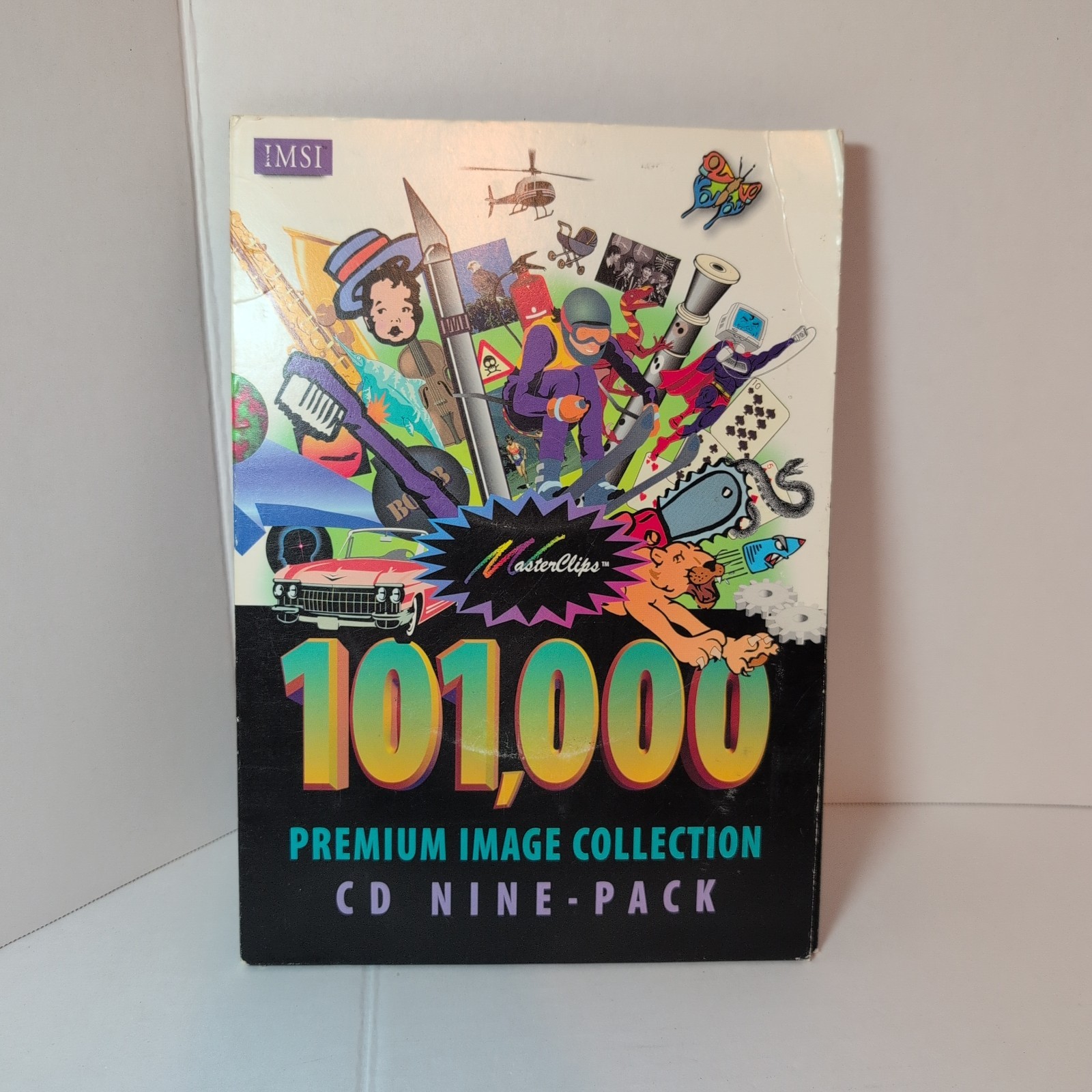 Masterclips Premium Image Collection Retro Vintage Software 9 CD Box Set 