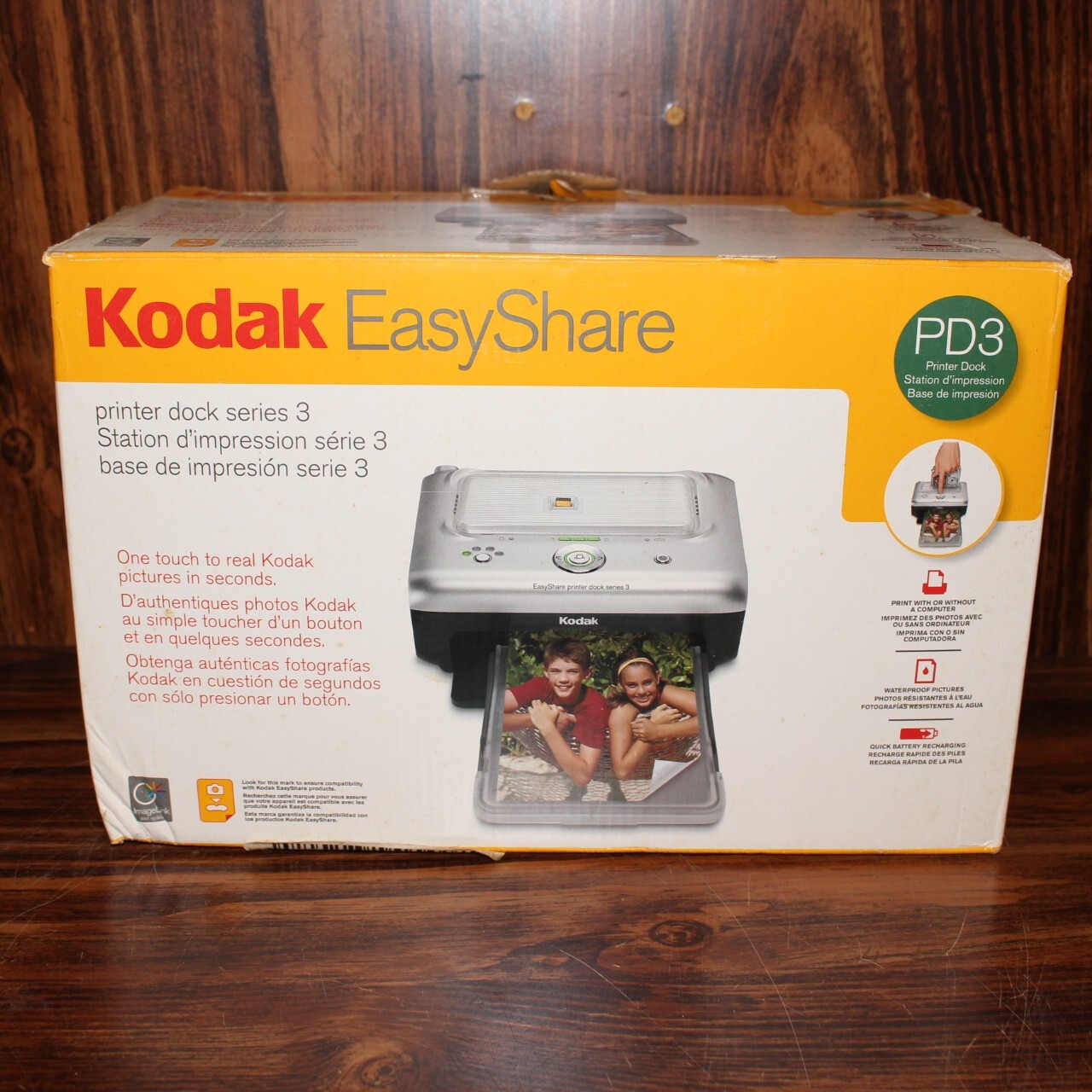 Kodak Easyshare Series 3 PD3 Printer Dock W/ Box And Accessories And Manuals