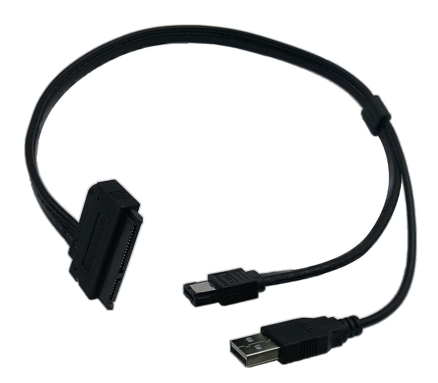 2.5" Hard Disk Drive SATA 22Pin to Esata Data USB Powered Cable Adapt