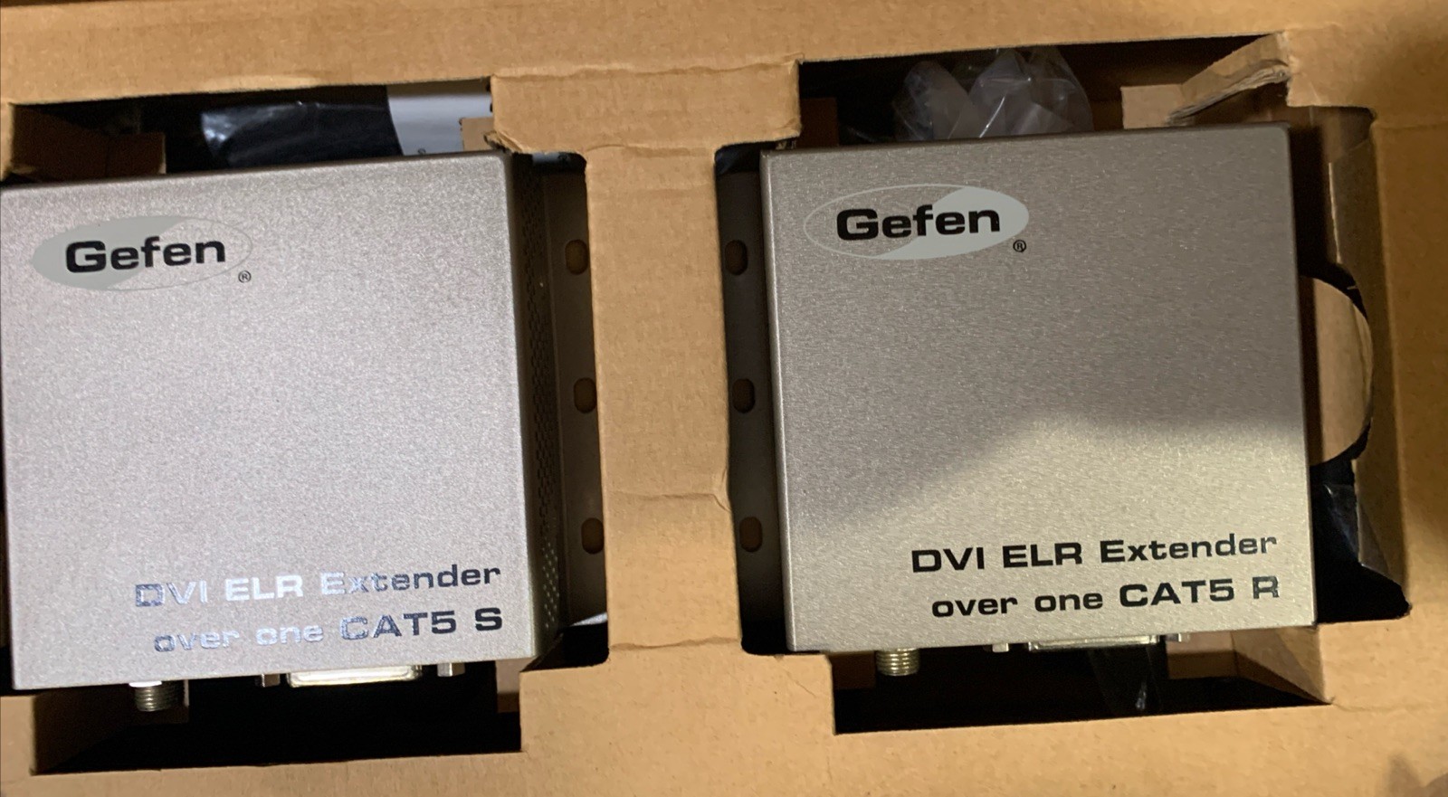 GEFEN EXT-DVI-1CAT5-ELR-CO DVI ELR Extender Over One CAT-5 NEW