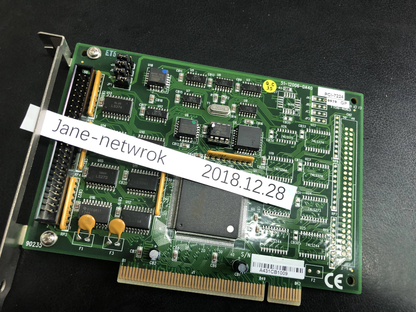 1PCS USED PCI-7224 Fast Shipping By FedEx or DHL