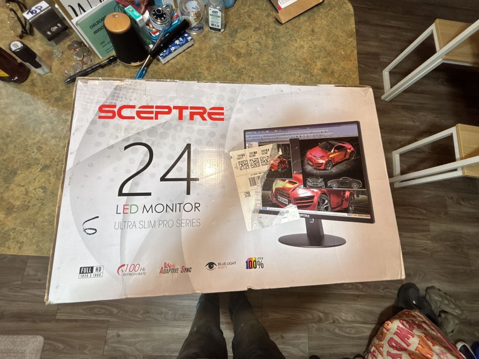 Sceptre 24" LED Monitor Ultra Slim Pro Series 100Hz Full HD