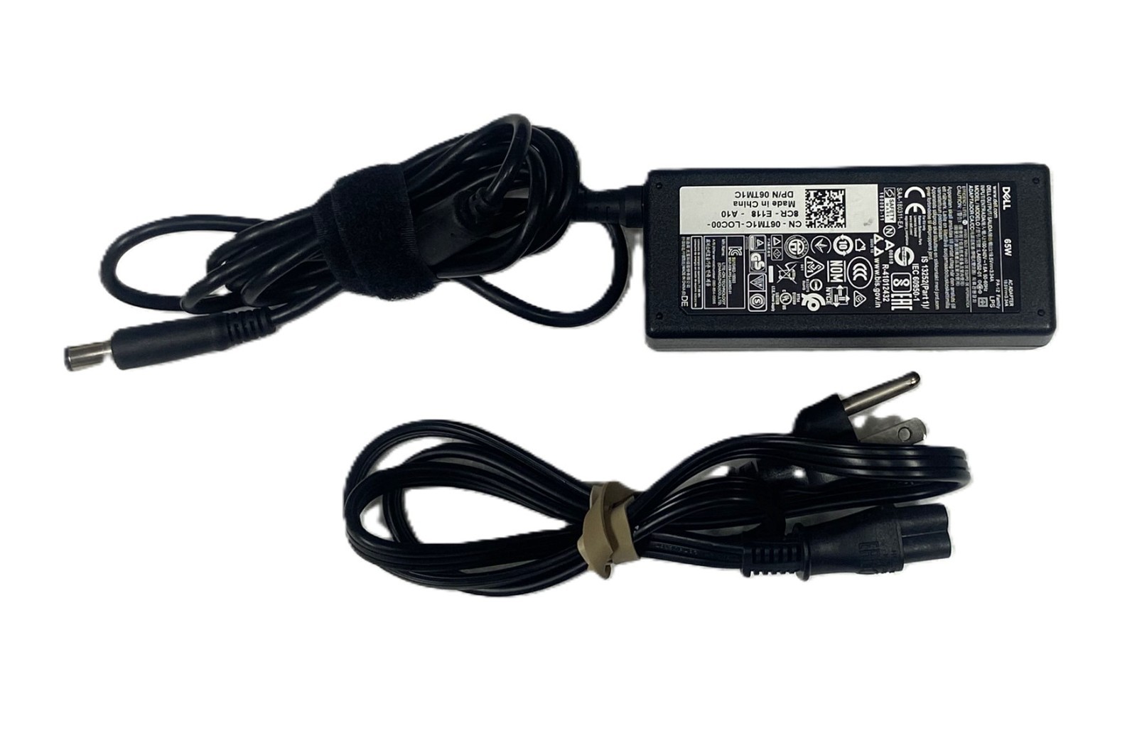 Dell 9RN2C 65W AC Power Adapter Charger with Cord