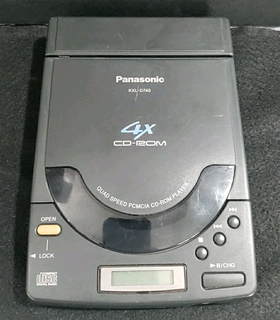 Panasonic KXL-D740 Quad Speed CD-ROM / Player 4X, (Texted & Clean)