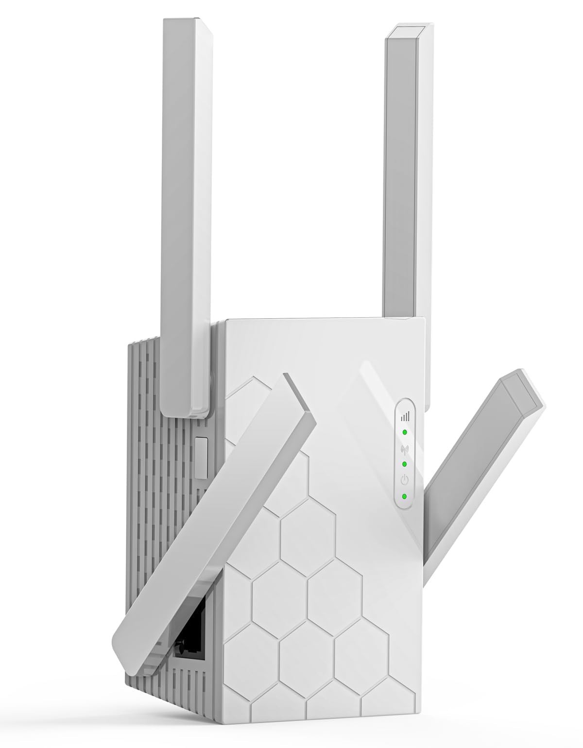 WiFi Extender Signal Booster, 5.8GHz&2.4GHz Dual Band WiFi Booster Covers Up to