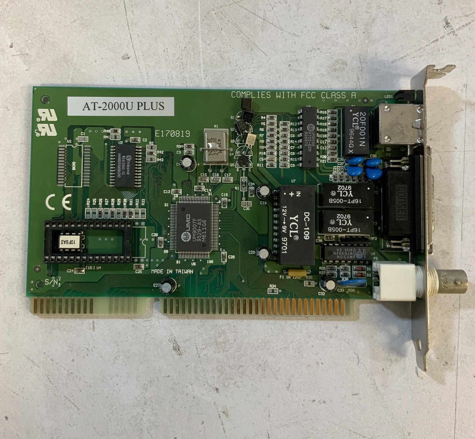 Allied Telesis AT-2000U-PNP Comm Card S845-00054-00 NS Q5E