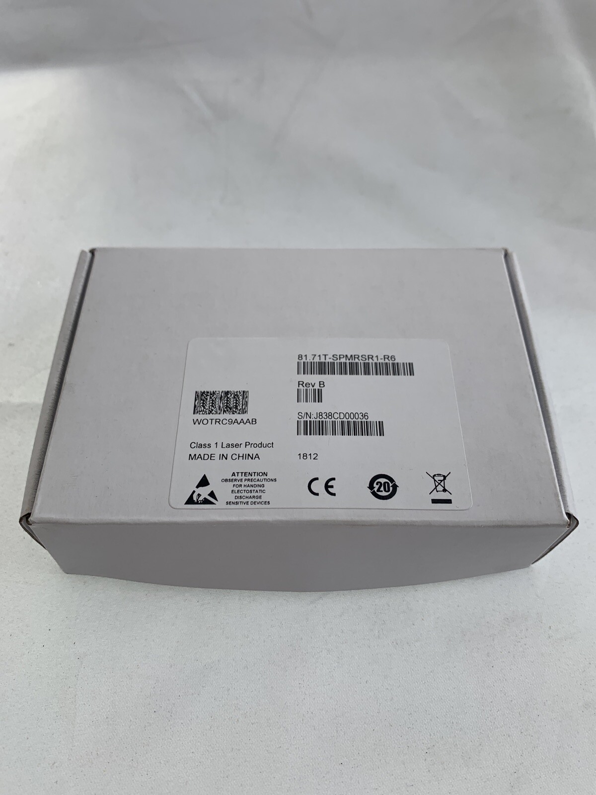 Coriant Tellabs 81.71T-SPMRSR1-R6 10GBase Tunable Transceiver Module WOTRC9AAAB