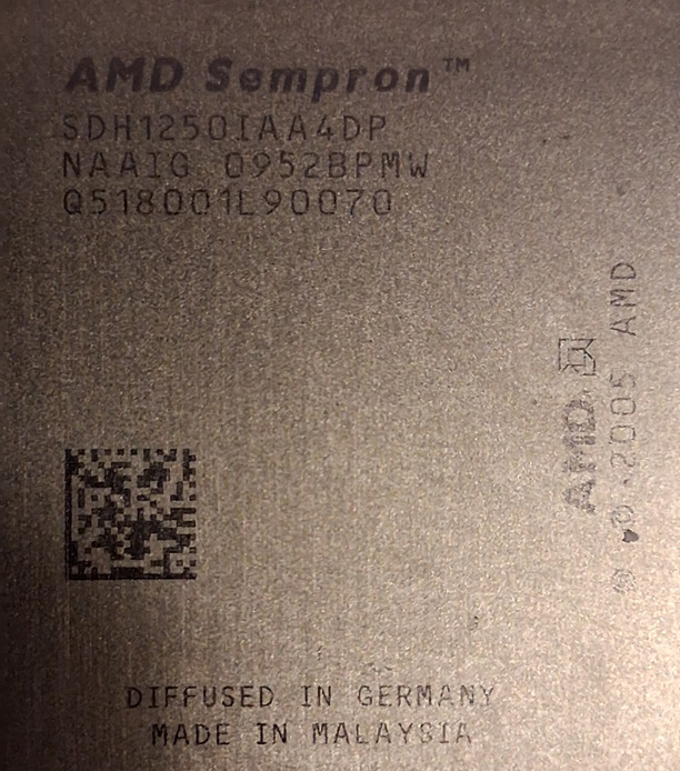 AMD Sempron CPU