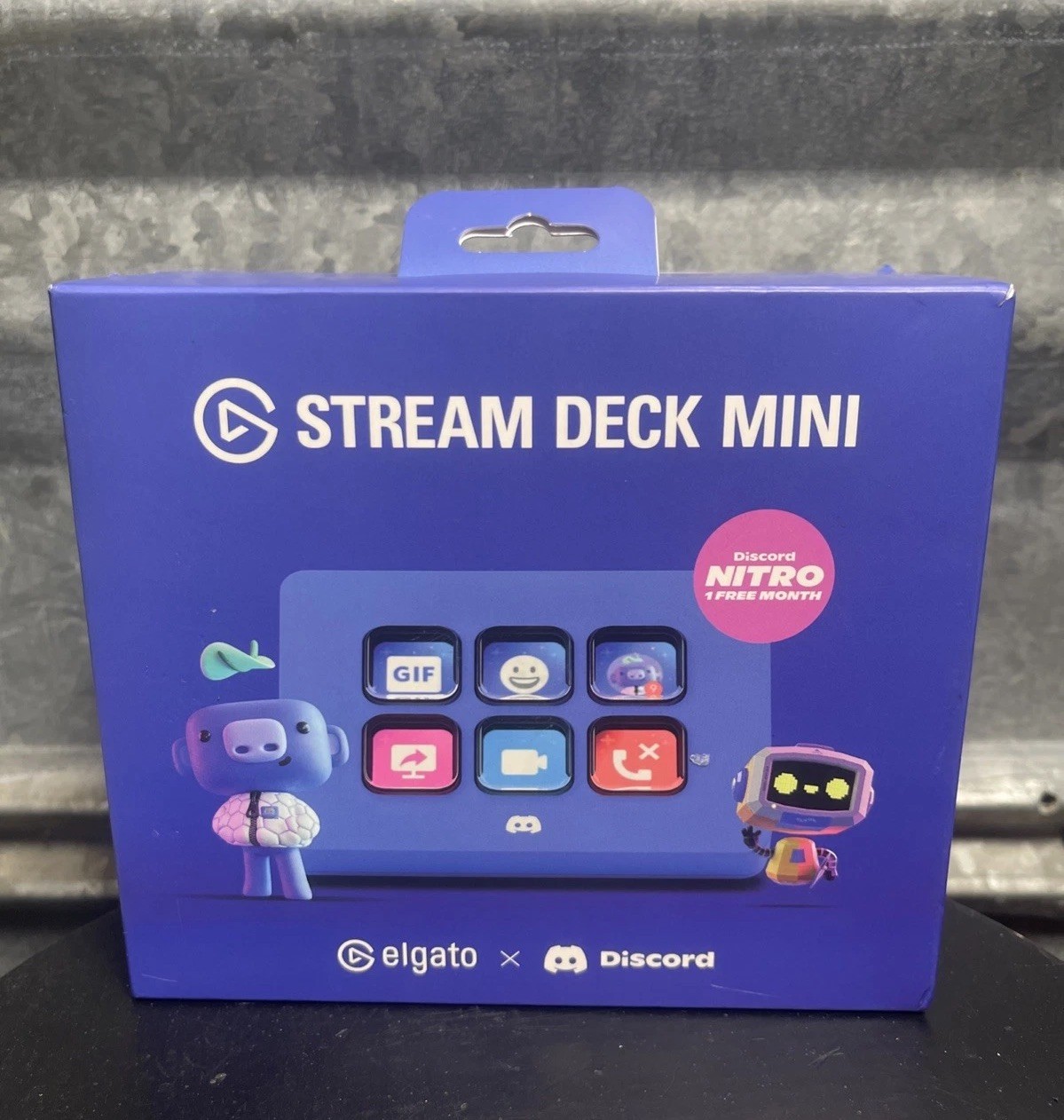 Elgato Stream Deck Mini 6 Key Controller Discord Edition Blue Nitro