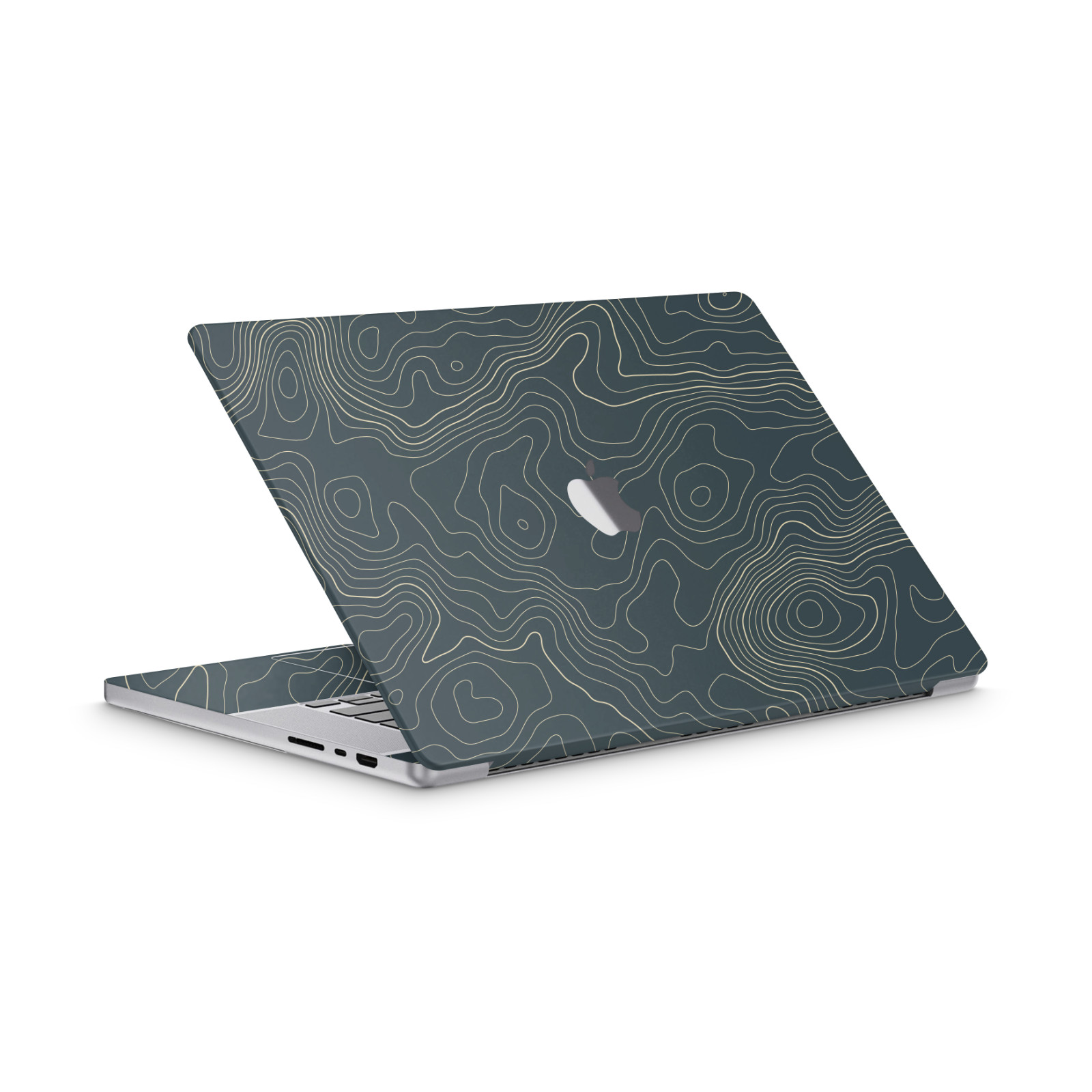 Topographic Vinyl Skins Compatible with MacBook Pro