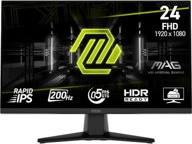 MSI 23.8-Inch MAG 242F FHD 200HZ RAPID-IPS GAMING MONITOR