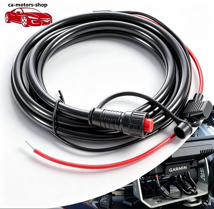 2-Pin 010-10922-00 Power Cable for Garmin GPSMAP 4000/5000 Series 4008,5215