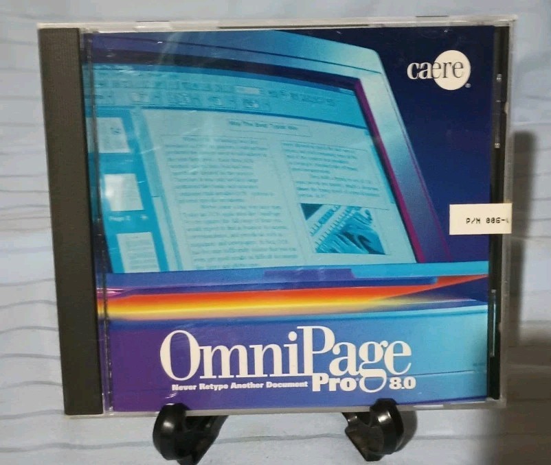 OmniPage Pro 8.0 CD-ROM for Windows