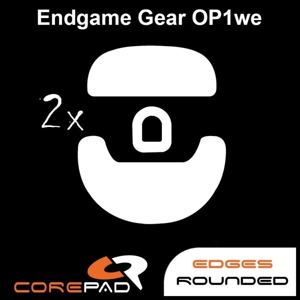 Corepad Skatez Endgame Gear OP1 OP1we Replacement Mouse Feet Hyperglide Teflon
