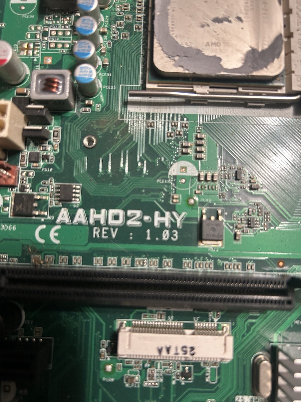 HP AAHD2-HY Rev 1.03 MicroATX Motherboard Socket AM2 W/ AMD A4-3400 CPU and RAM 