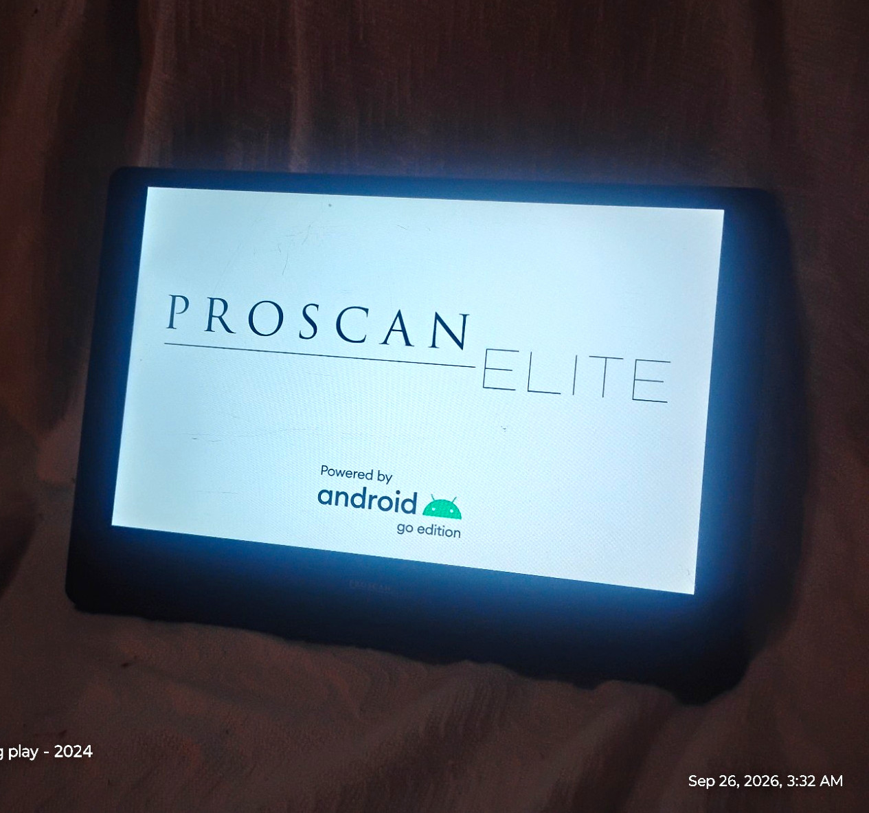 PROSCAN Elite 10.1" Android Go Tablet 16GB 1GB Quad Core Wi-Fi Black