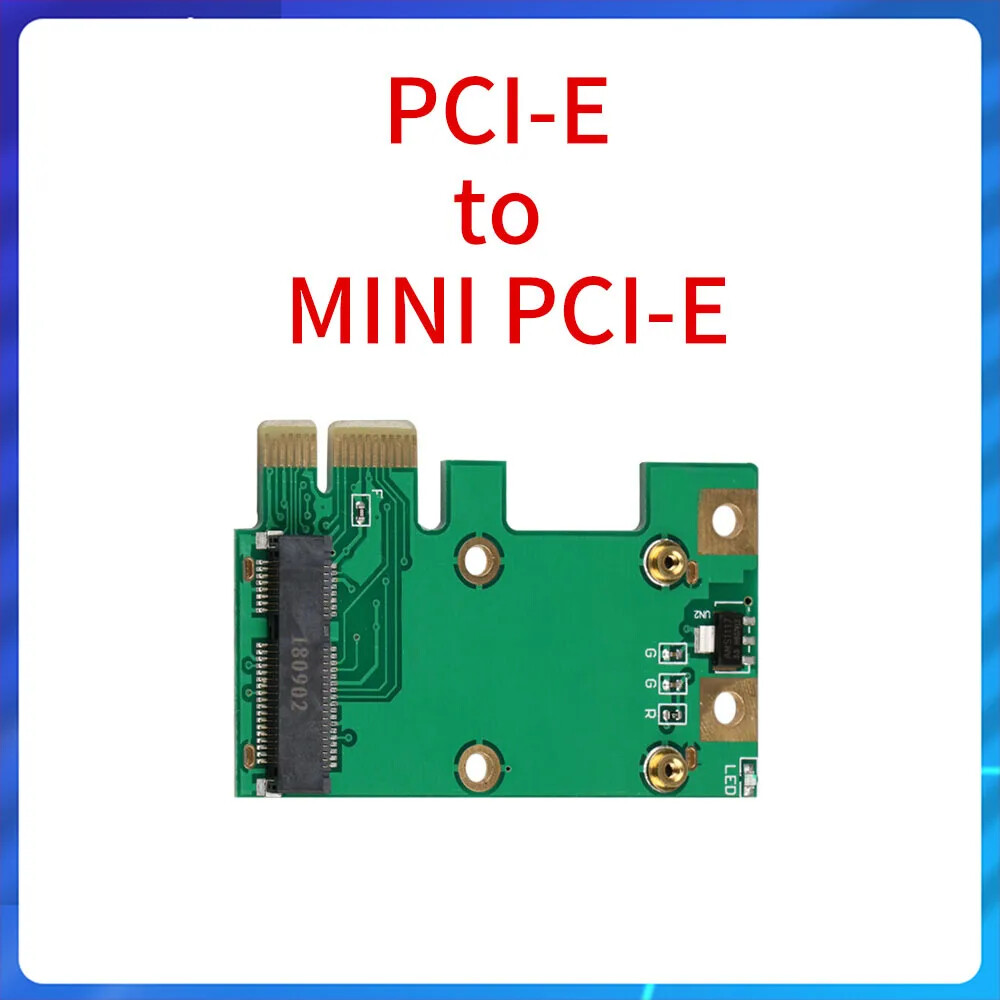 For PCIE1X MINI PCIE to USB3.0 WiFi Network PCIE to Mini PCIE Adapter MINI PCI-E