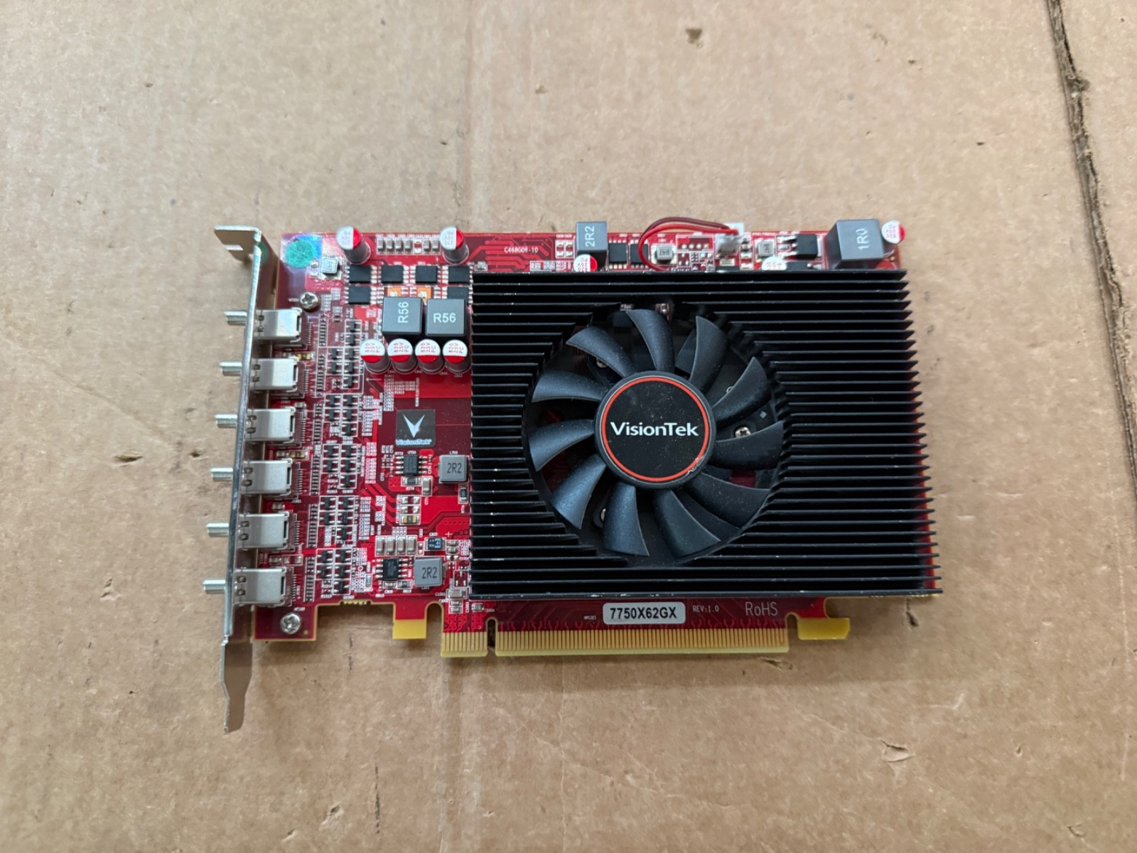 VisionTek AMD Radeon VT 7750X6 2GB GDDR5 GRAPHICS VIDEO CARD GPU 7750