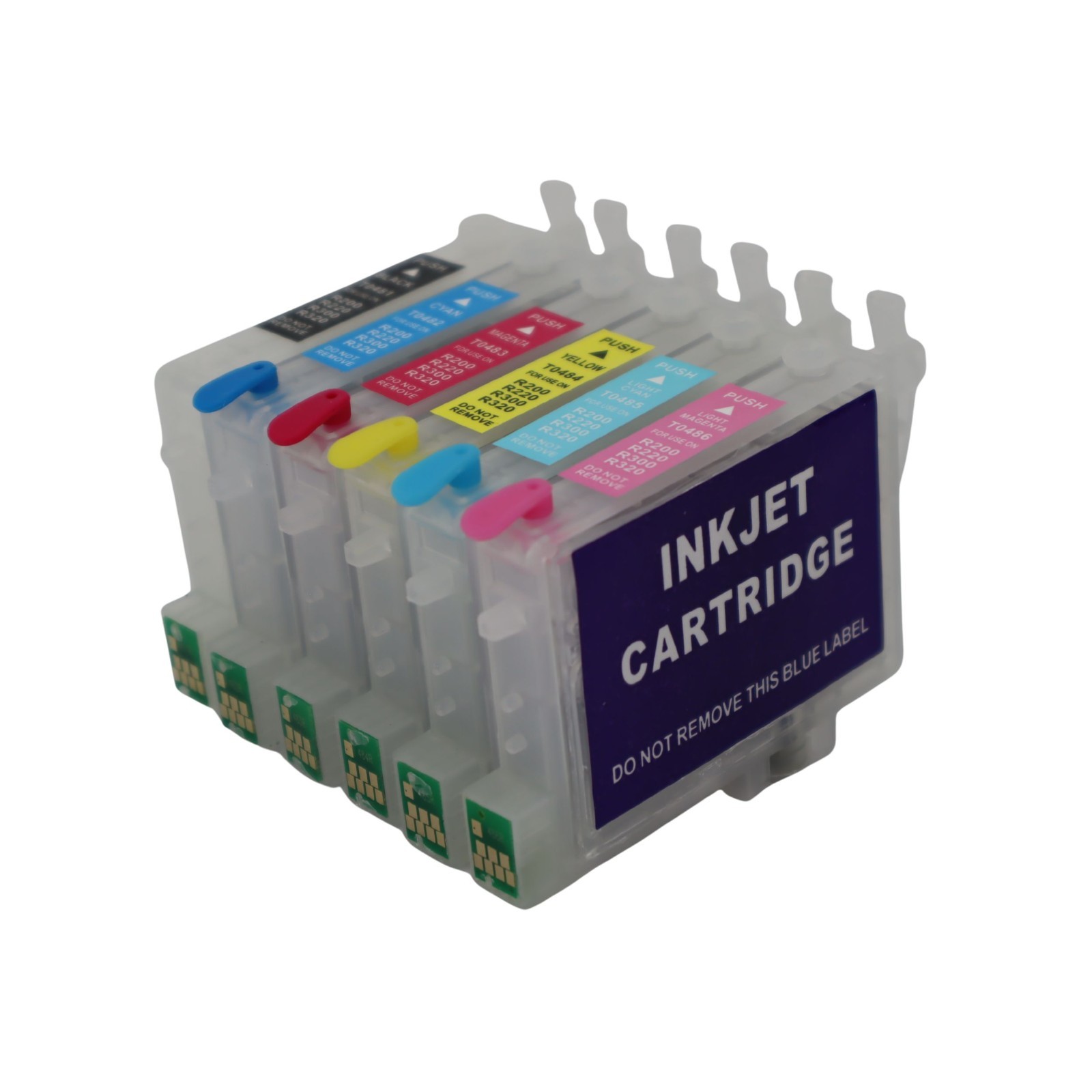 T048 Refillable Ink Cartridges for Epson RX500 RX600 RX620 printers