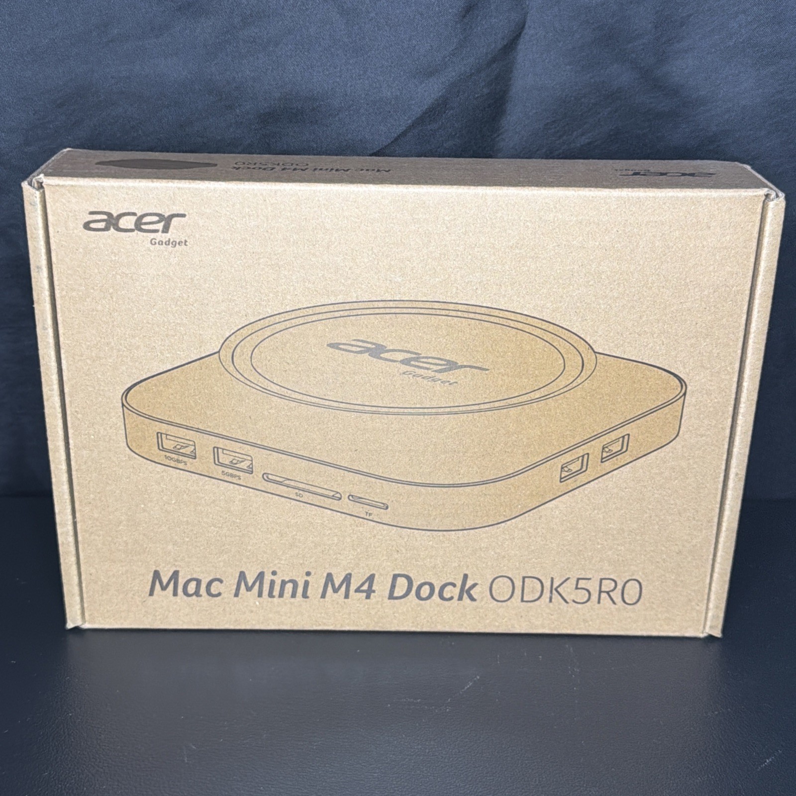 Acer Gadget Mac Mini M4 Dock ODK5R0 11-in-1 M.2 SSD 4K 120Hz Hub