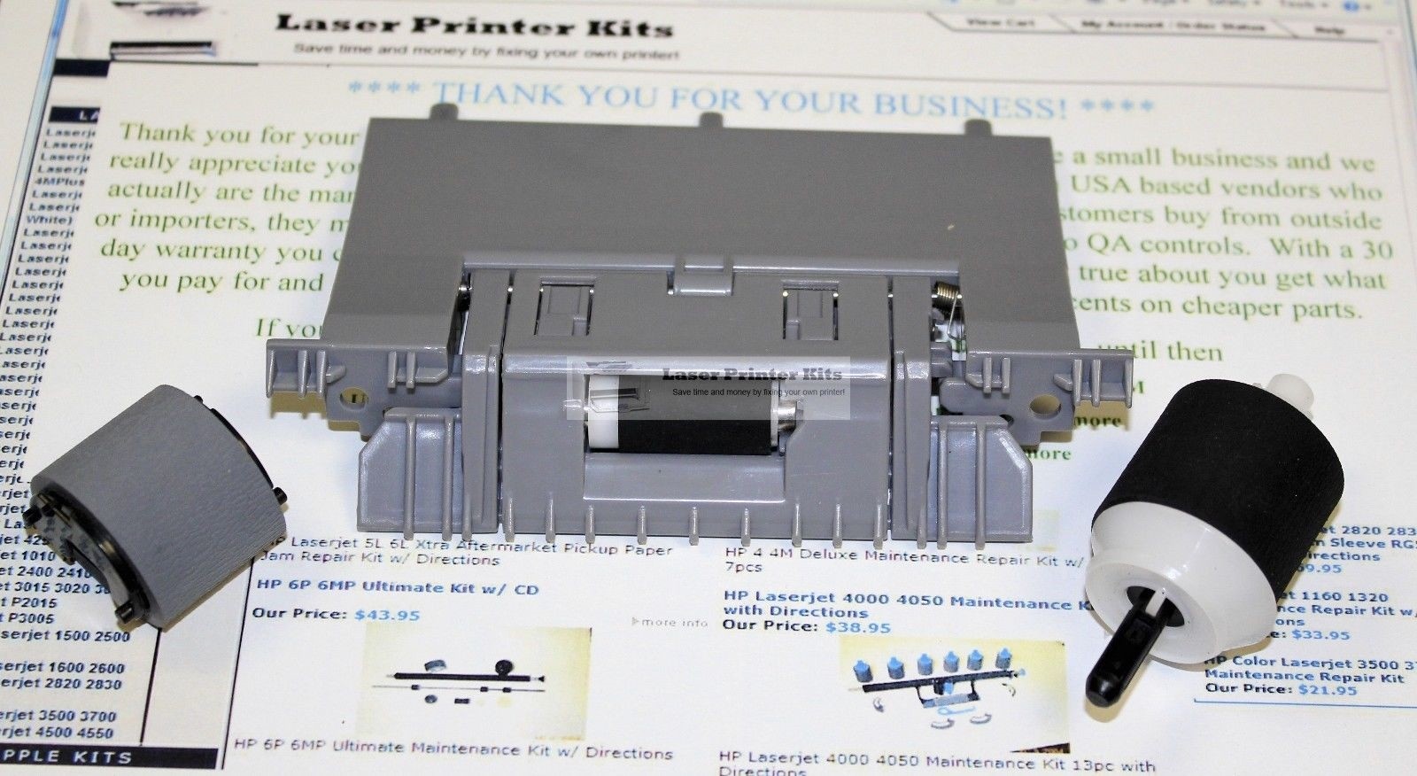 HP LASERJET M551 ENTERPRISE 500 PICKUP ROLLER SERVICE KIT TRAY 1&2 CF081-67903 