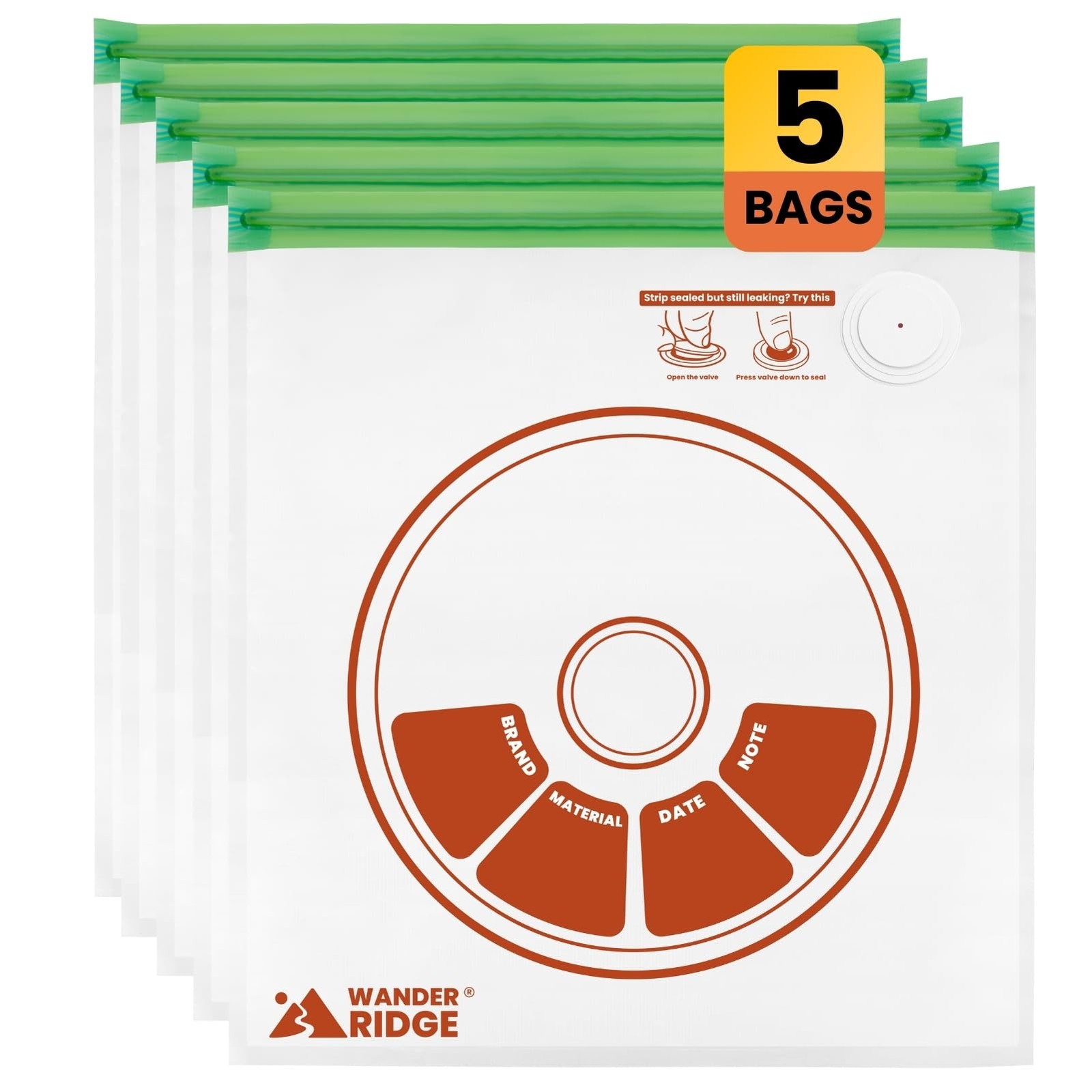 3D Printer Filament Storage Bags – Vacuum, Moisture-Proof & 13 x 15 Inches