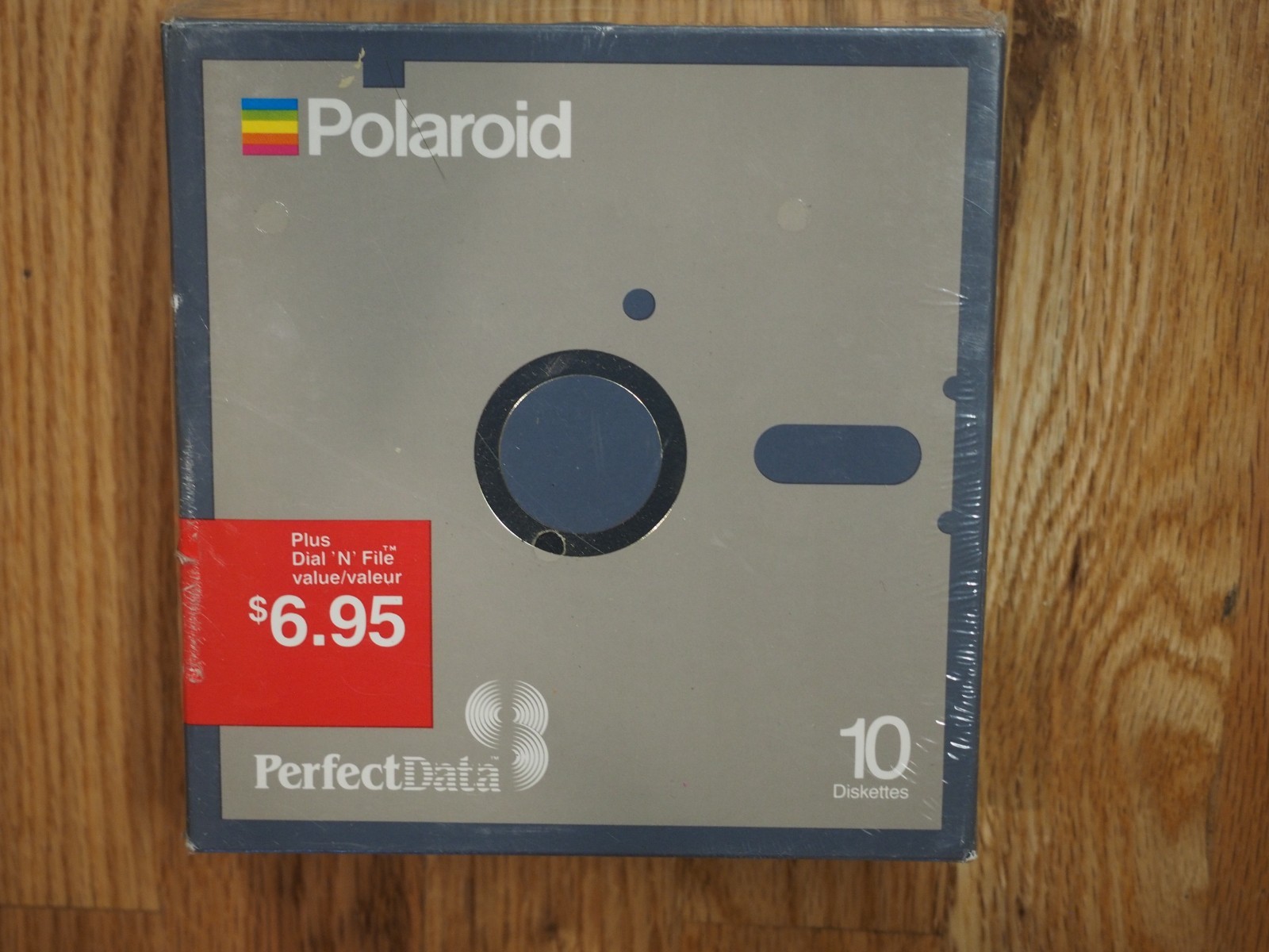 SEALED (10-Pack) Polaroid PerfectData 5.25" 5 1/4" Floppy Disk 1S/2D Diskettes