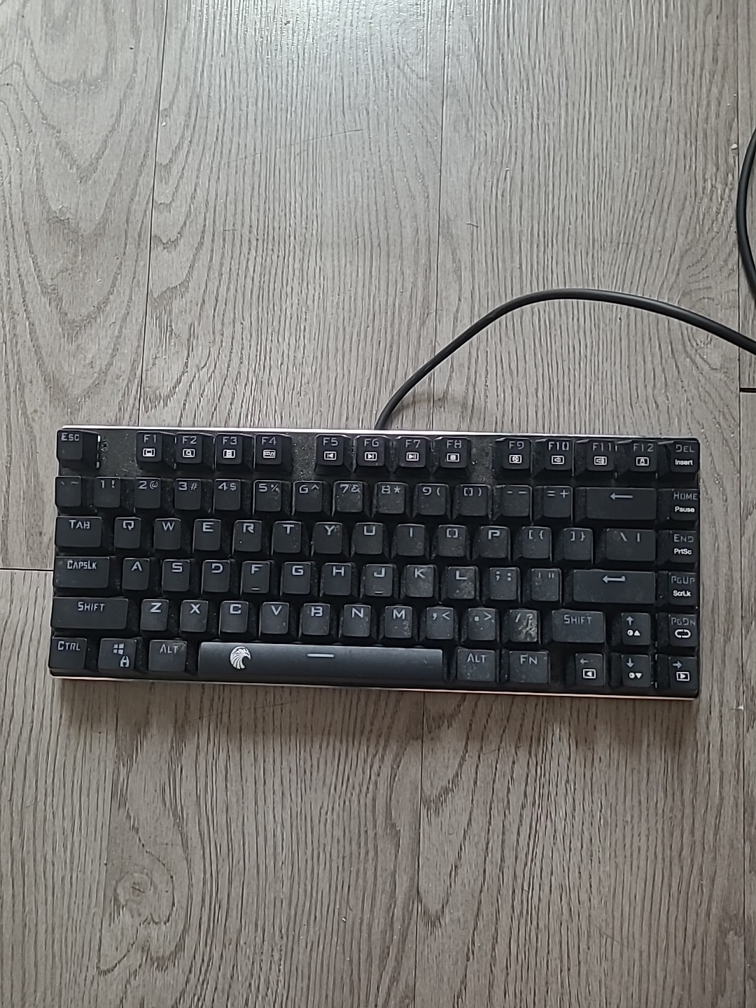 E-YOOSO Z-88 RGB Mechanical Gaming Keyboard USB Wired Super Scholar Black Used