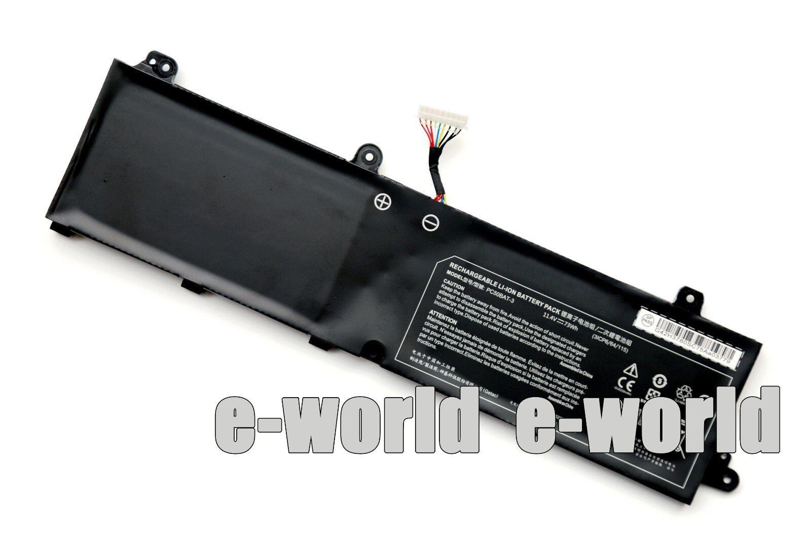 Genuine PC50BAT-3 Battery for SYSTEM76 ORYX PRO 6 PC50S PC50DN2 Key 15 Gaming