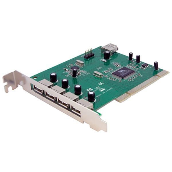 StarTech.com PCIUSB7 7 PORT PCI USB ADAPTER CARD Port Card Adapter, PCI/PCI- ~E~