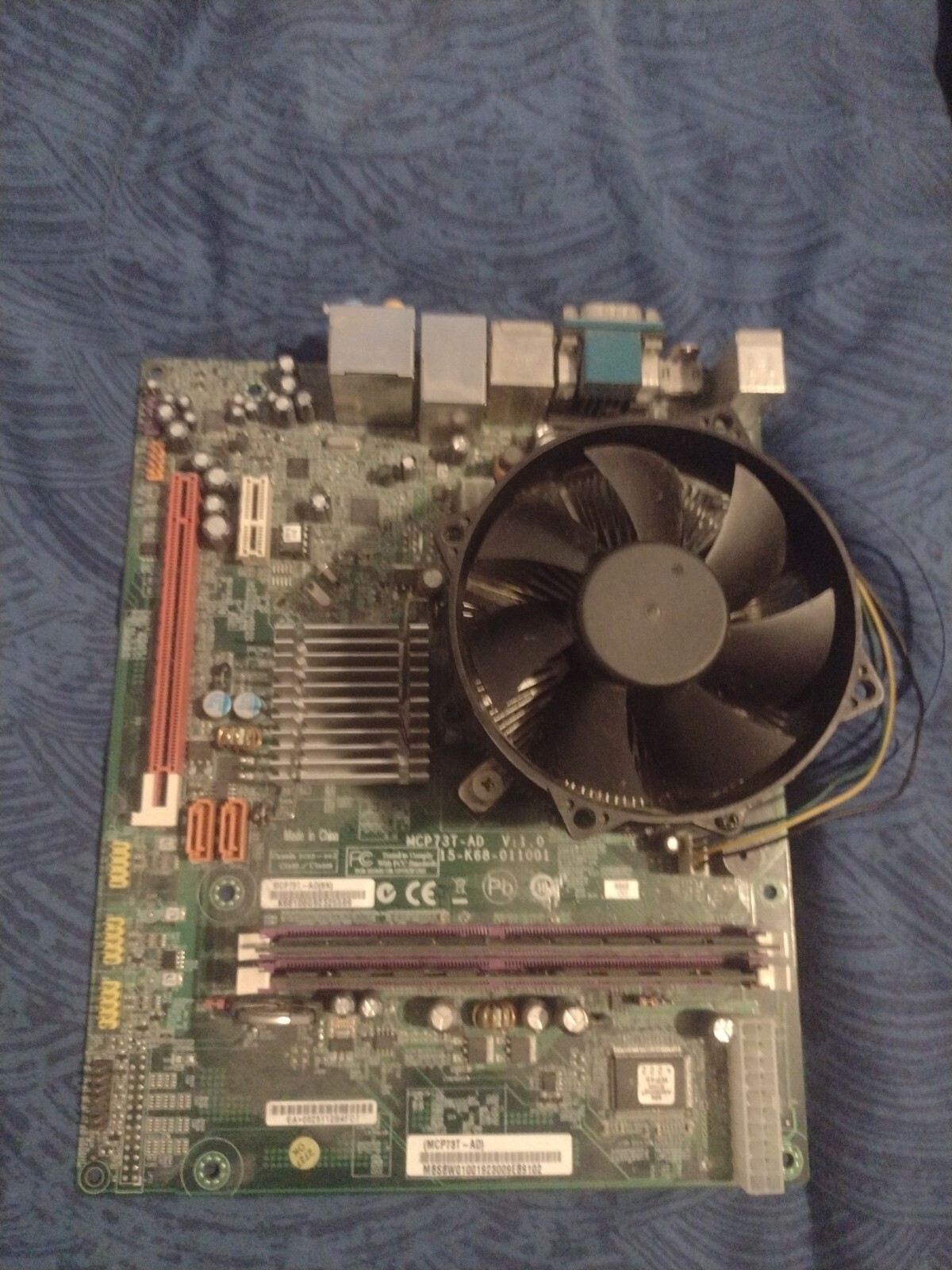 Acer MCP73T-AD, LGA 775/Socket T Motherboard with Intel 2.2Ghz 4GB RAM