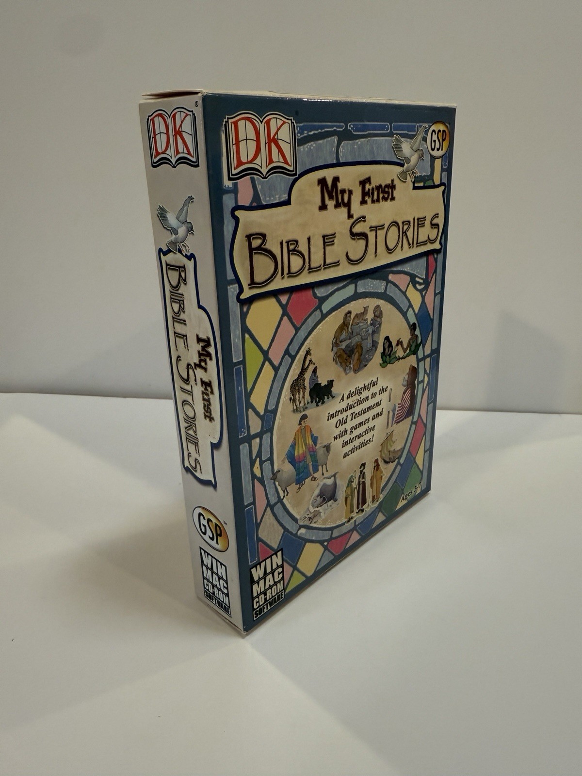 My First Bible Stories Interactive PC Game Software Win/Mac CD-ROM