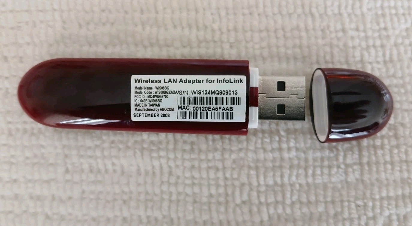 Samsung InfoLink Wireless Lan adapter WIS08BG2X/XAA 