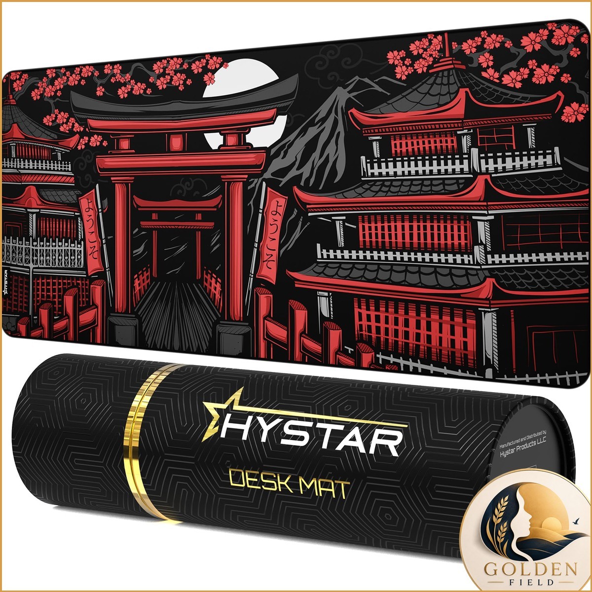 Hystar Zen Extended Gaming Mouse Pad XXL 36x16 5mm Waterproof