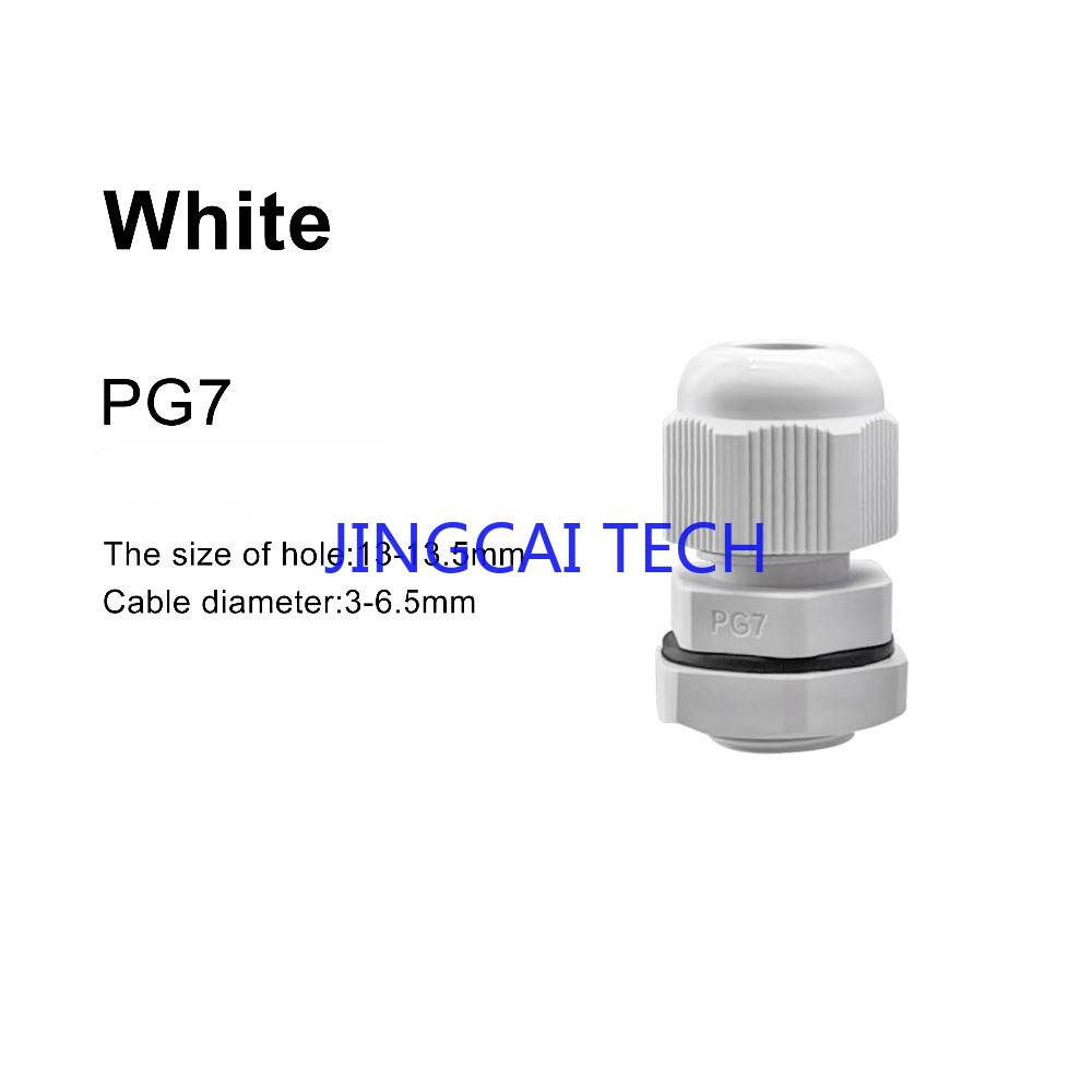 100pcs Waterproof Cable Gland Connector Entry IP68 PG7 PG9 PG11 PG13.5 PG16 