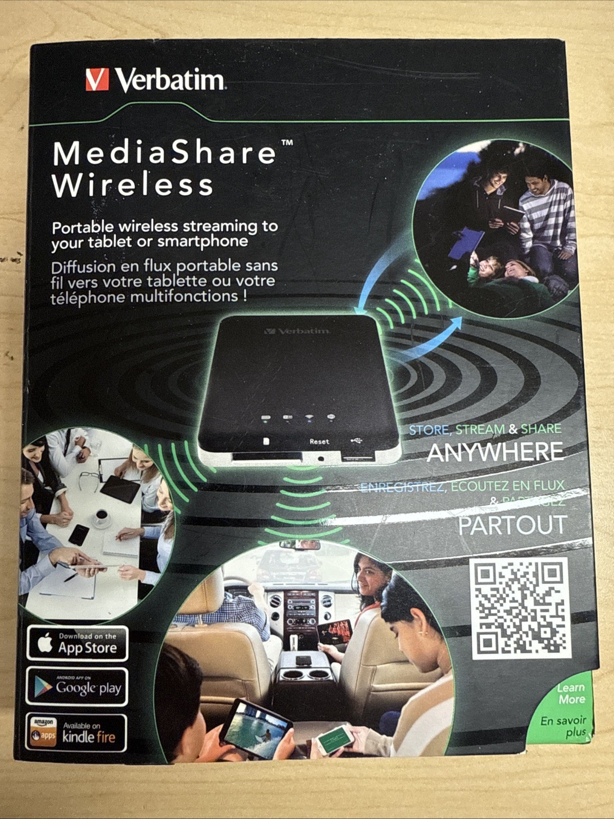 Verbatim Media Share Wireless GO PORTABLE NEW IN BOX