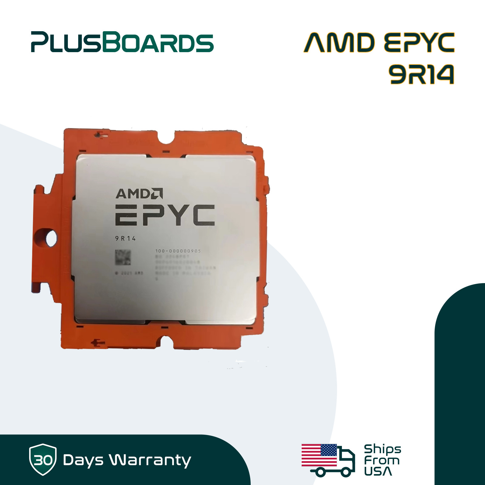 AMD EPYC 9R14 96-Core 384MB SP5 Server Processor Unlocked