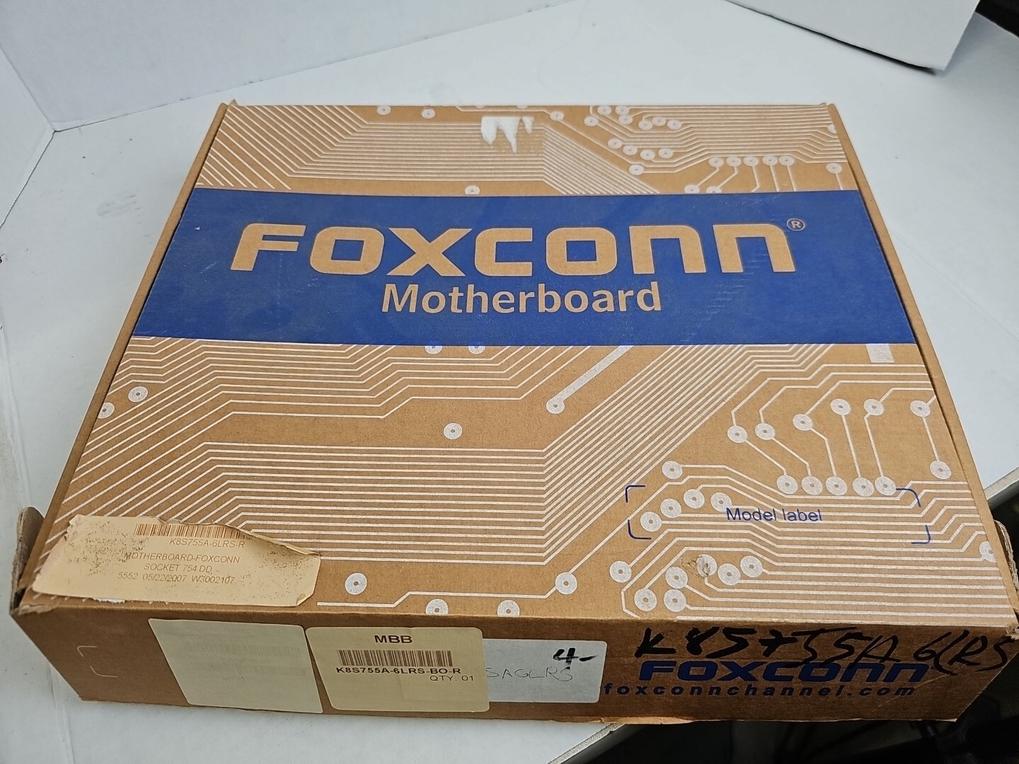 Foxconn 755A Motherboard Only Open Box