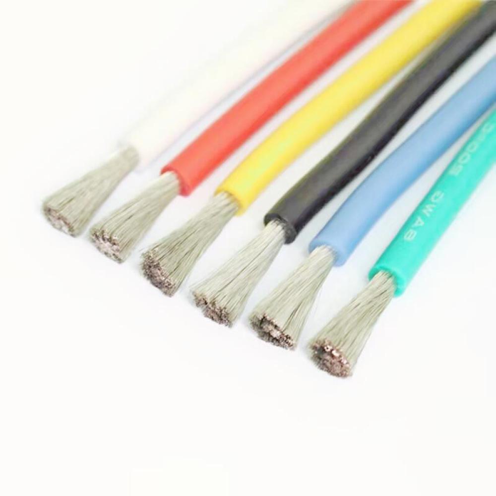 1pc White Battery Cable