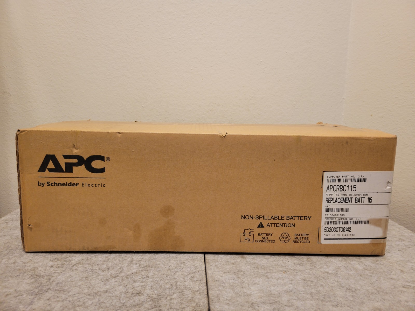 APC APCRBC115 RBC115 Replacement Battery Cartridge  Smart-UPS NEW
