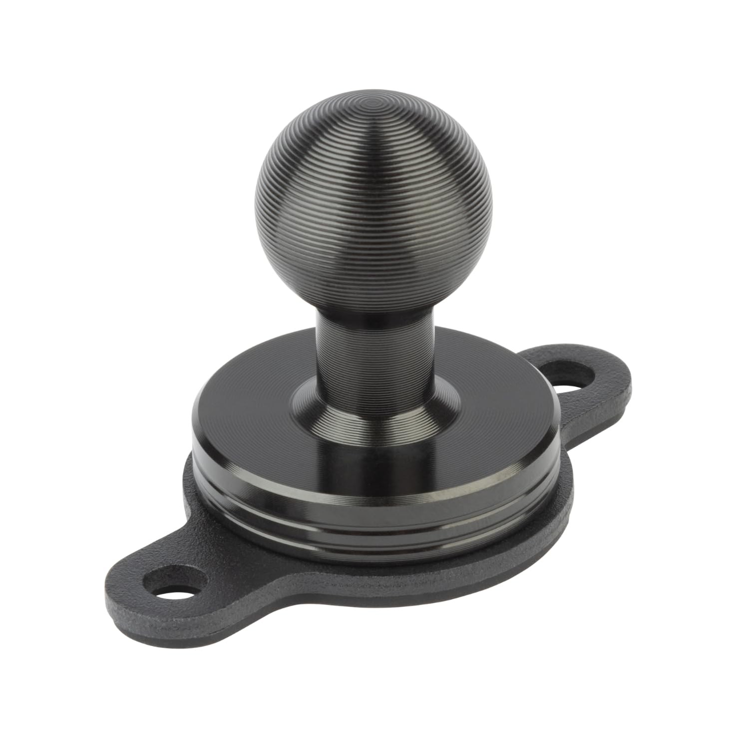Bulletpoint Metal 2-Hole AMPS Base Mount with 20mm (0.787 2-Hole, Black 