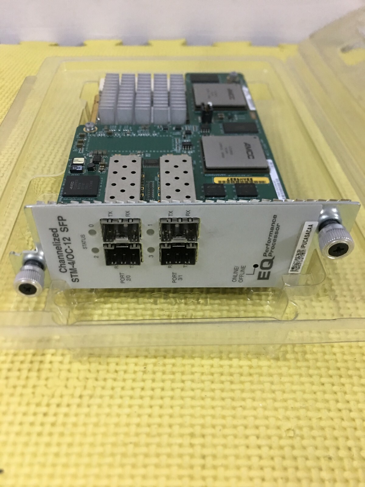 Juniper PB-4CHOC12-STM4-IQE-SFP-A OC12/STM4 IQE PIC For MX-FPC2 MX480