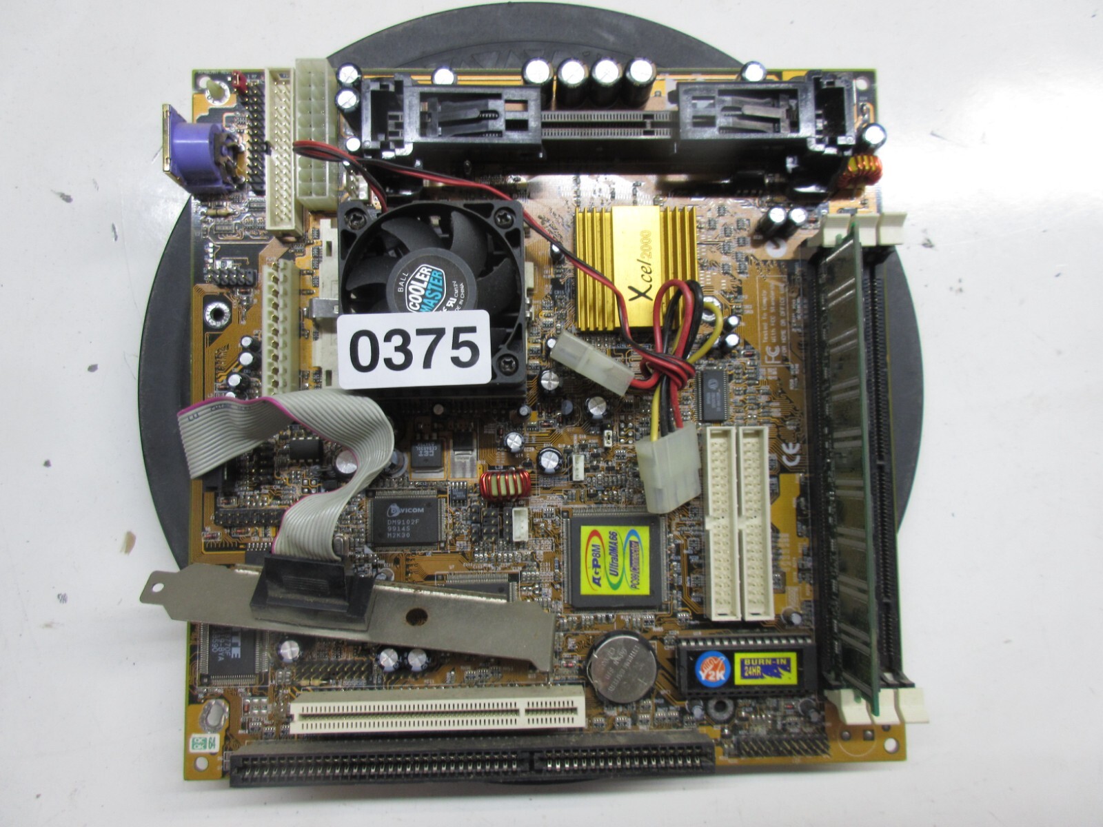 PCChips M748LMRT Motherboard w/ Intel Celeron 400MHz 64MB Ram