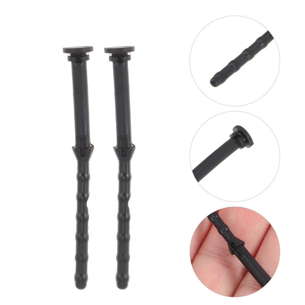 8Pcs Black Silicone Fan Mounting Screws Noise Reducing Pc Accessory