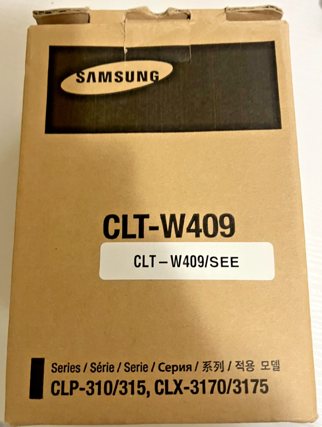 Samsung CLT-W409 Waste Toner Container CLP-315/310 CLX-3175/3170 LASER PRINTER