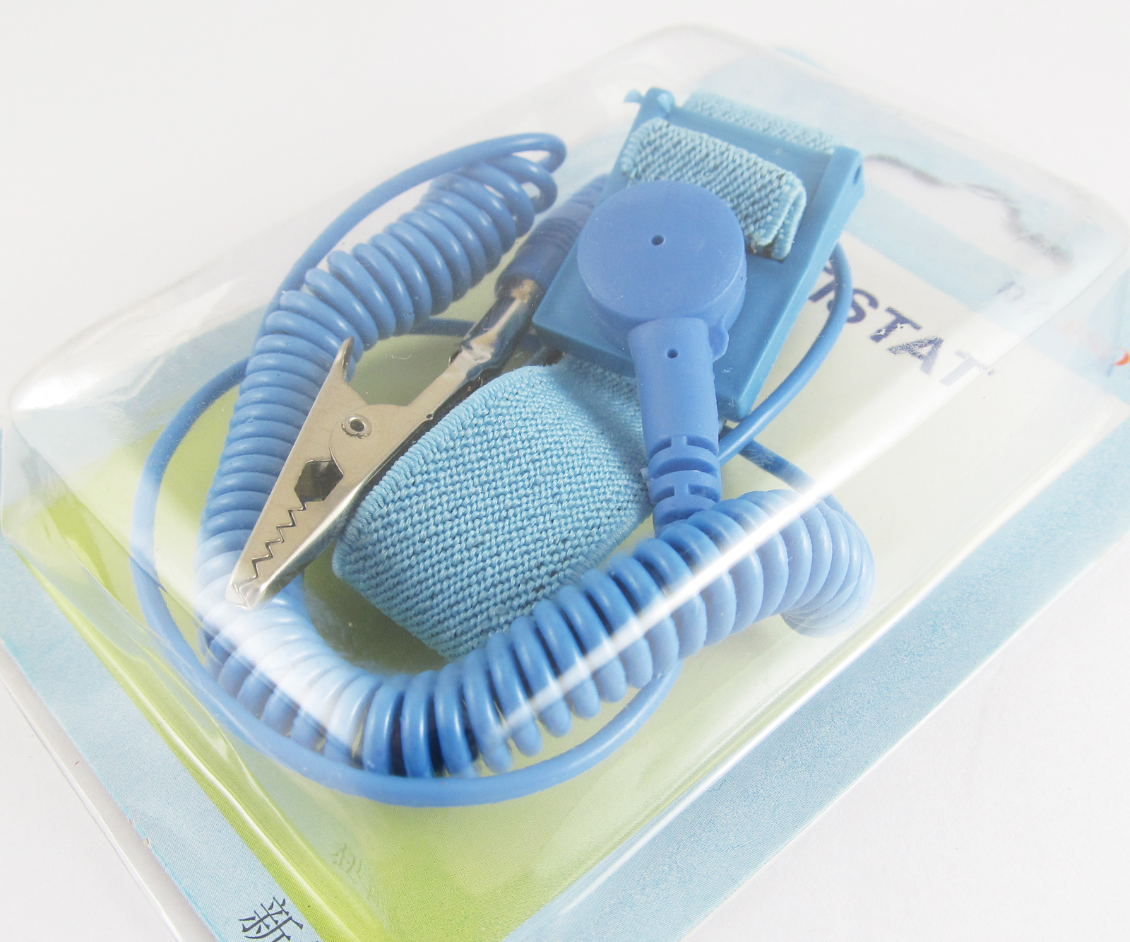 10pcs Blue Anti Static Antistatic ESD Adjustable Wrist Strap Band Grounding Wire
