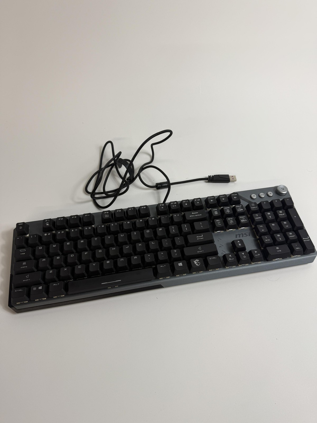 msi Strike 600 - KAILH Midnight PRO Silent Tactile SWITCHES - *No Power*