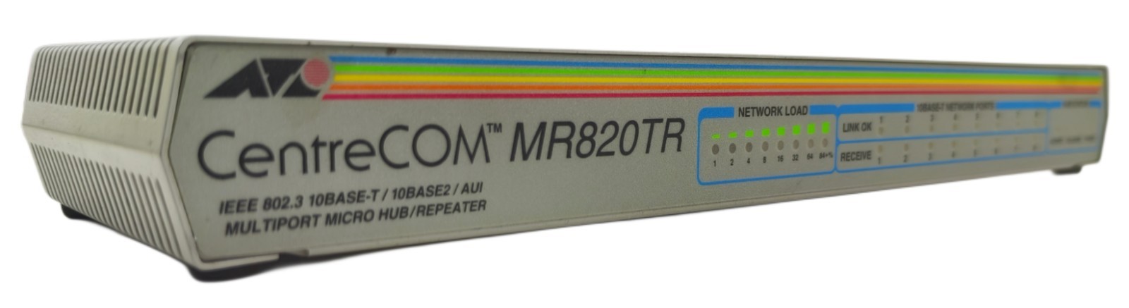 ATI Allied Telesis Telesyn MR820TR IEEE CENTRECOM 802.3 AUI Multiport Micro Hub