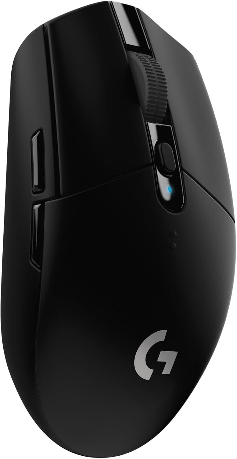 Logitech G304/305 LIGHTSPEED Wireless Mouse/Battery Life-250 Hrs/NEW - BLACK